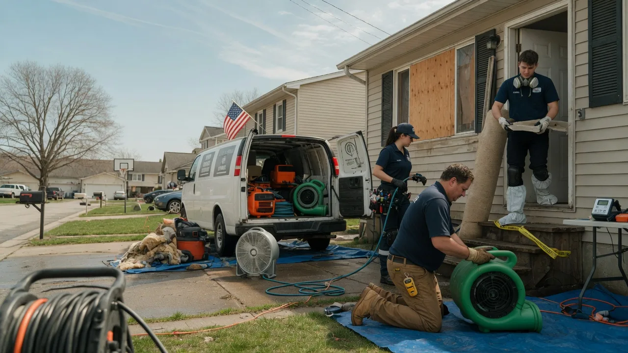 Water Damage Restoration in Olivet, MI near me